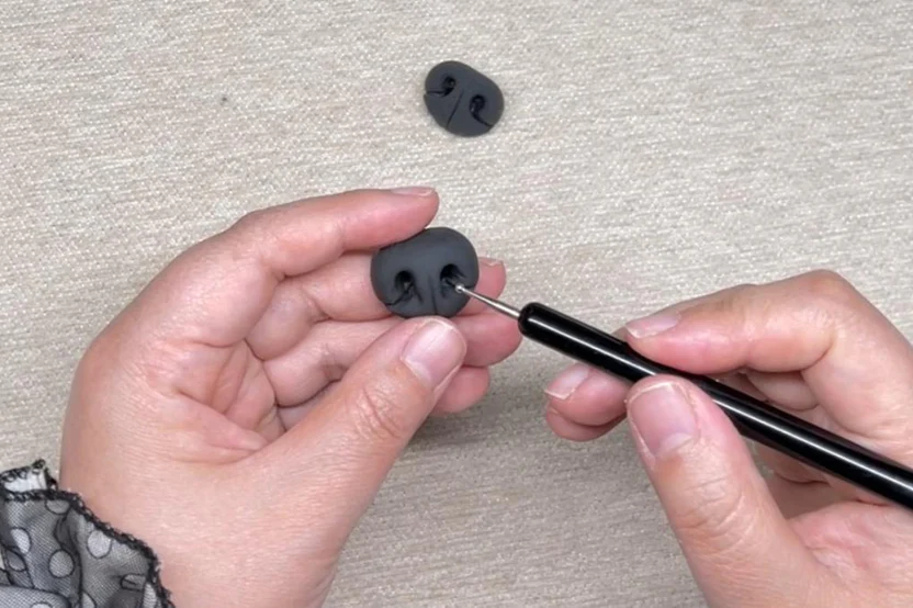 Customized Nose: Handmade Clay Feature