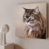 Hand drawn pet oil painting customization