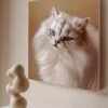 Hand drawn pet oil painting customization